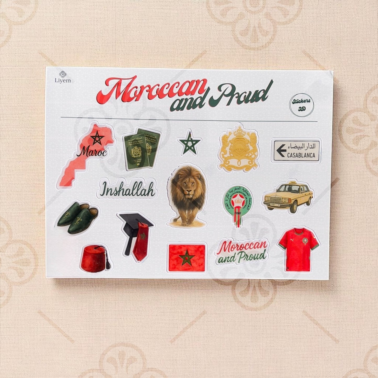 Planche 3D “Moroccan And Proud”