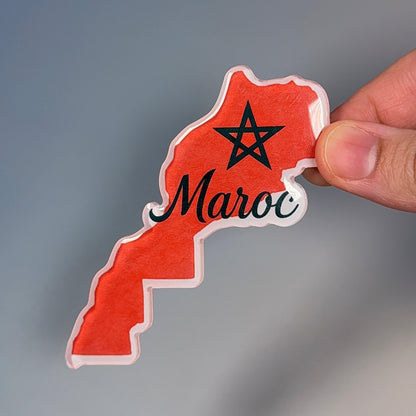 Carte du Maroc