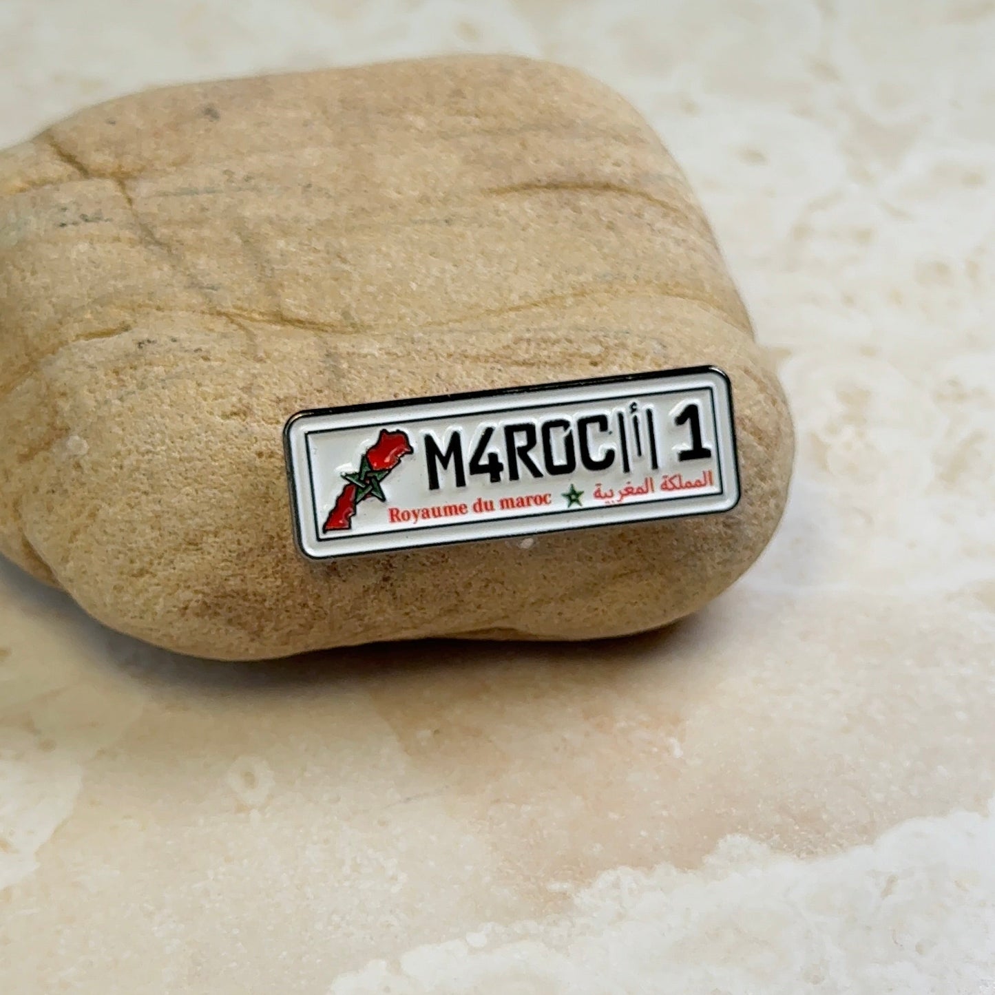Plaque immatriculation Marocaine