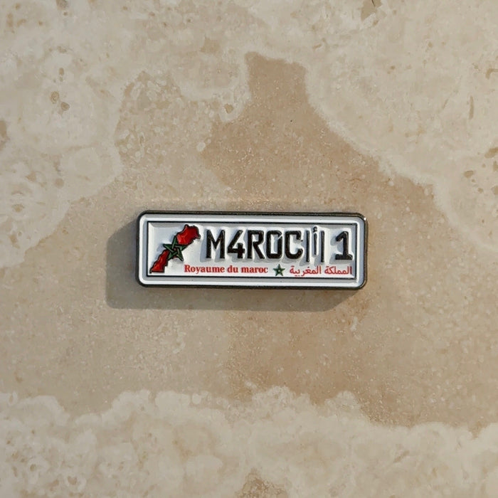 Moroccan license plate