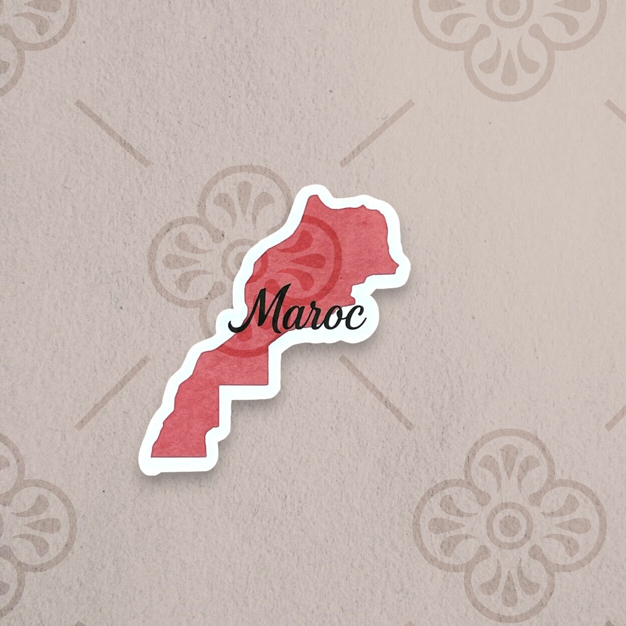 Carte du Maroc