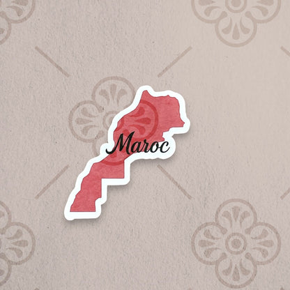Carte du Maroc