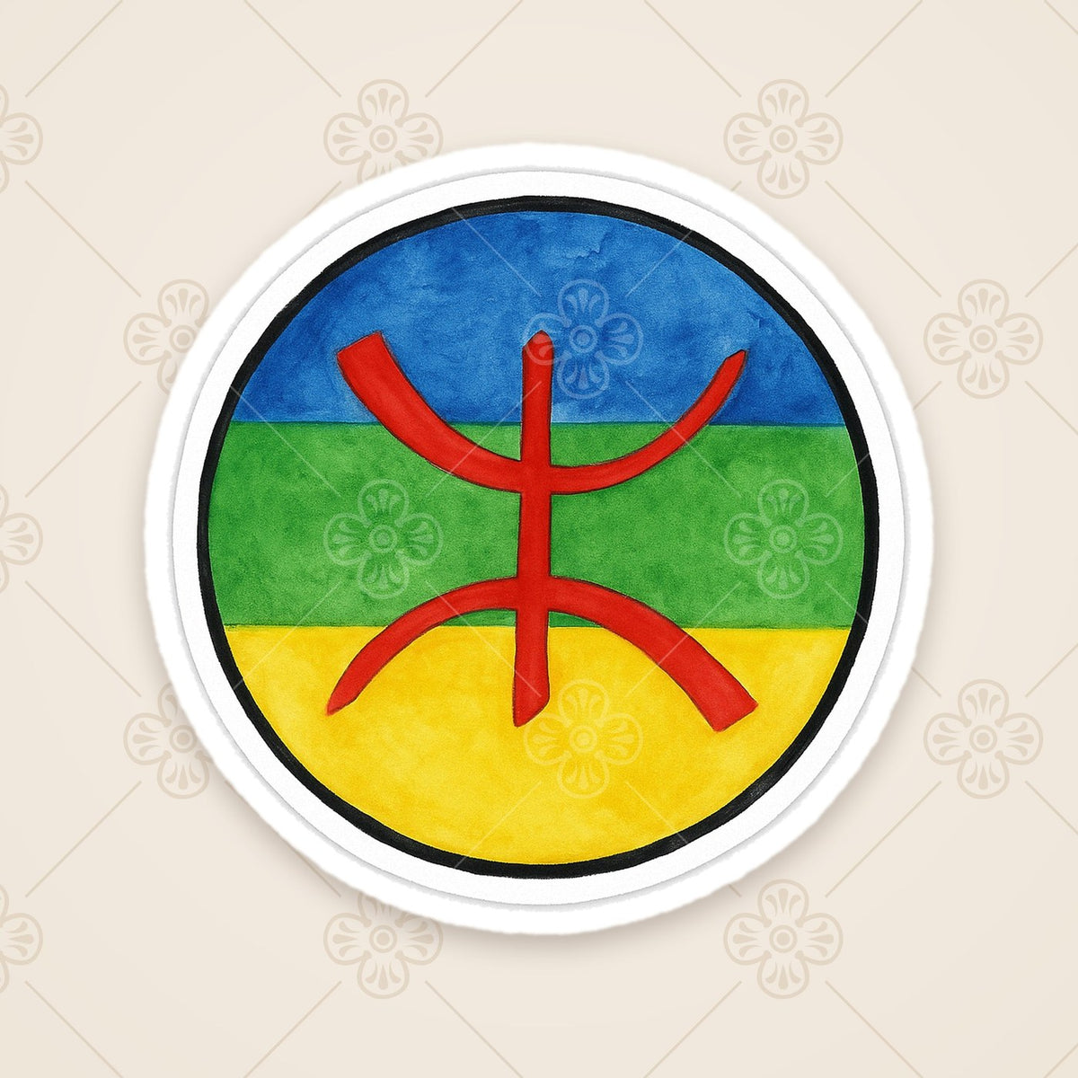 Amazigh symbol ⵣ