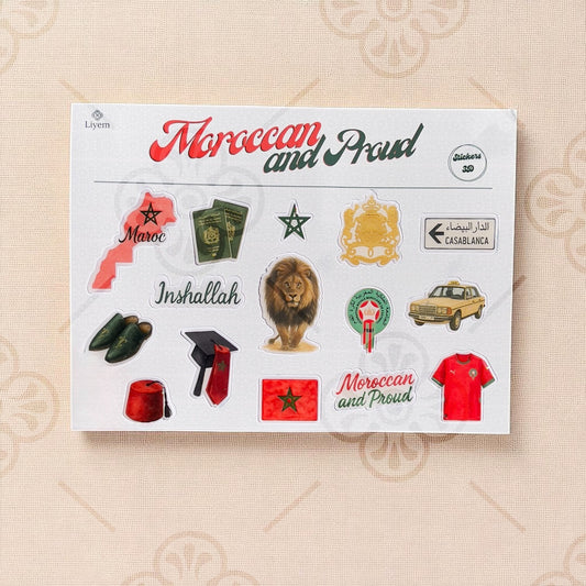 Planche 3D “Moroccan And Proud”